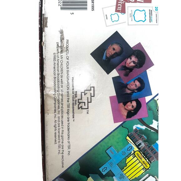 Vintage All My Children Board Game Complete 1985 Soap Opera - Picture 7 of 13